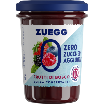 Preparazione di frutti di bosco a ridotto senza zucchero contenuto calorico