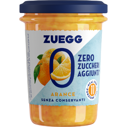 Preparazione di arance senza zucchero a ridotto contenuto calorico
