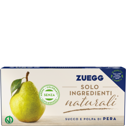 Succo e polpa di pera