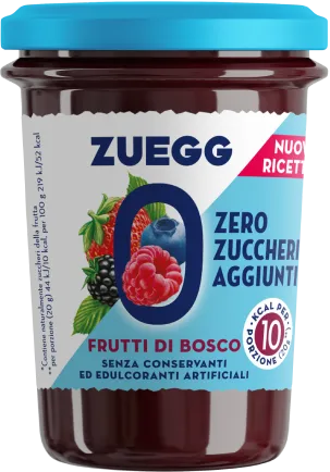 Preparazione di frutti di bosco a ridotto senza zucchero contenuto calorico