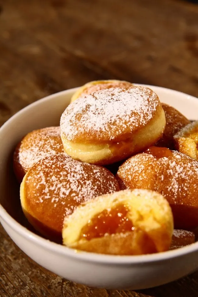 Ricette - Bomboloni con confettura extra di albicocche