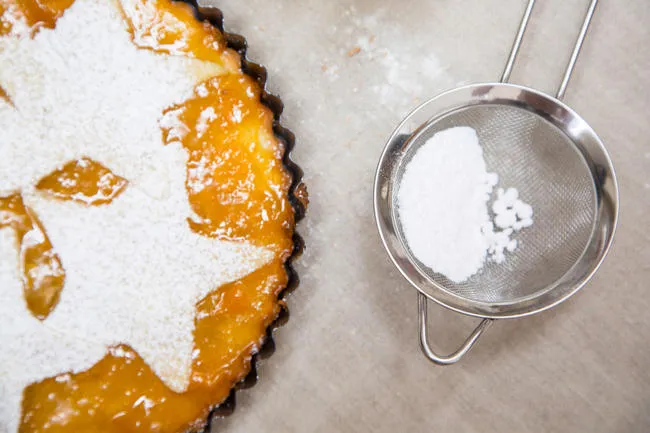 Ricette - Crostata alla marmellata di pesche