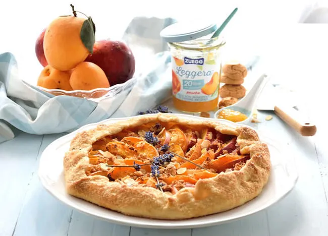 Ricette - Galette leggera di frutta estiva