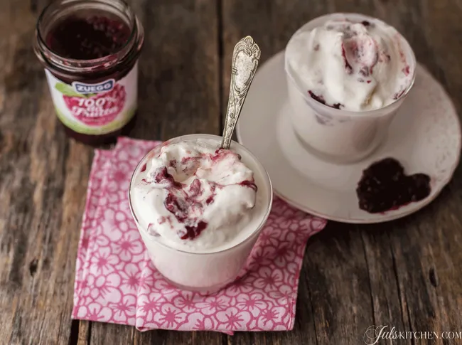 Ricette - Gelato variegato allo yogurt