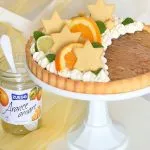 CROSTATA ALLE ARANCE AMARE E MOUSSE ALLA VANIGLIA