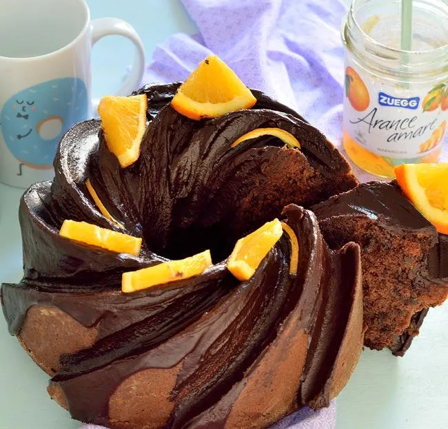 CIAMBELLONE ARANCIA E CIOCCOLATO