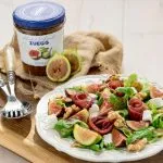 Ricette - Insalata autunnale di fichi Con bresaola, noci e formaggio di capra