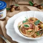 Ravioli di castagne e speck