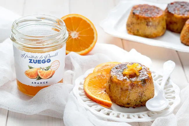 Ricette - Pudding di panettone all'arancia