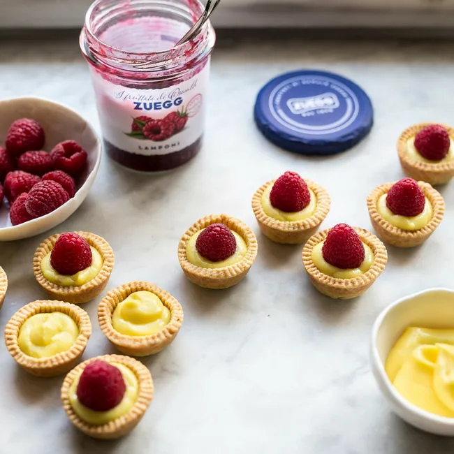 TARTELLETE AI LAMPONI