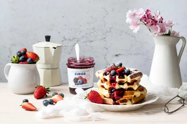 WAFFLE AI FRUTTI DI BOSCO