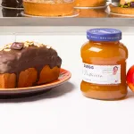 Cake mandorle, cannella e pesche di Knam