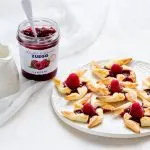 Ricette - Girandole di sfoglia ai lamponi