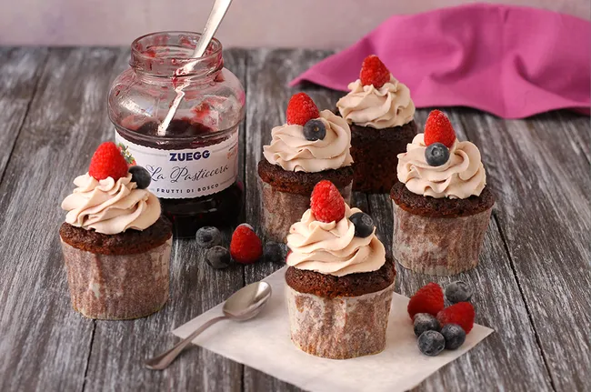 Ricette - Love Cupcake frutti di bosco e cioccolato