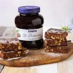 maxi cinnamon roll con marmellata di arance