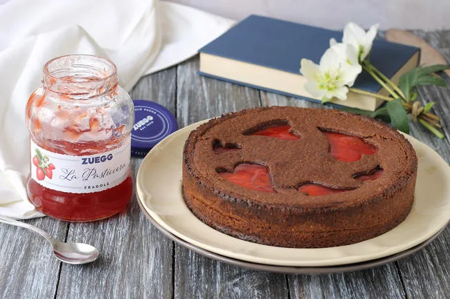 Ricette - CROSTATA CACAO, RICOTTA E CONFETTURA