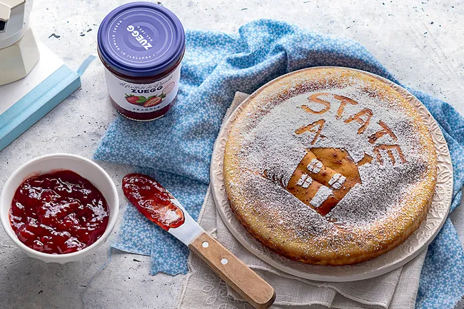 MAXI PANCAKE ALLO YOGURT E CONFETTURA DI FRAGOLE