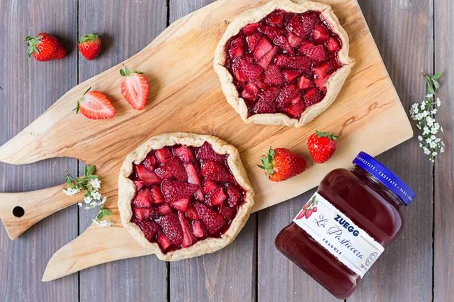 GALETTE SEMI INTEGRALE ALLE FRAGOLE