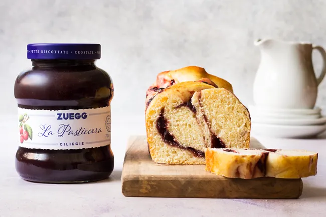 Ricette - PAN BRIOCHE VARIEGATO ALLA CONFETTURA