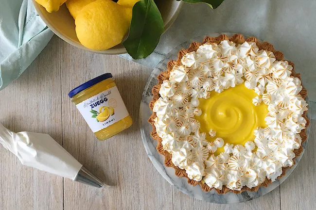 Ricette - Crostata meringata al limone