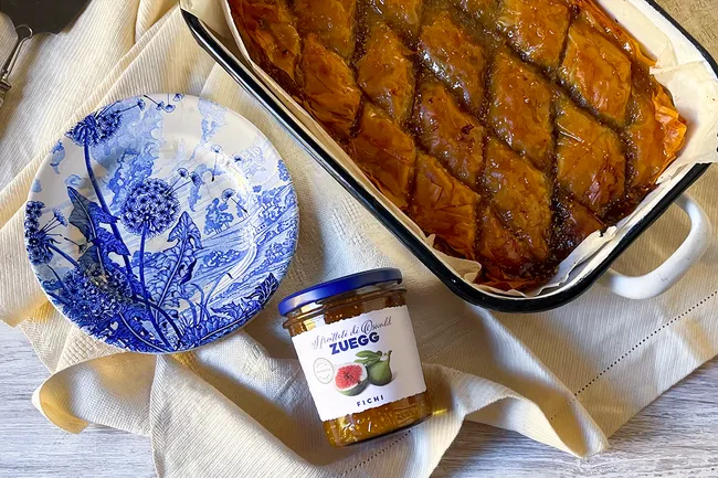 Baklava ai Fichi e Pistacchi